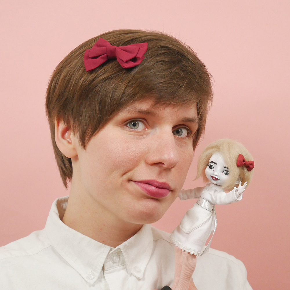 Camille Pagniez, the artist behind Jenna Pan Dolls