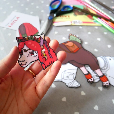 puppet craft activity activities workshops colour in cut out puppet spoon puppets finger puppets jennapandolls jenna pan dolls camille pagniez poupée marionnette handmade dolls puppets ooak made in ireland cork cork city customizing art craft jennapan
